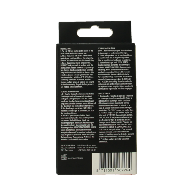 2B Nails French Medium 24 Stück