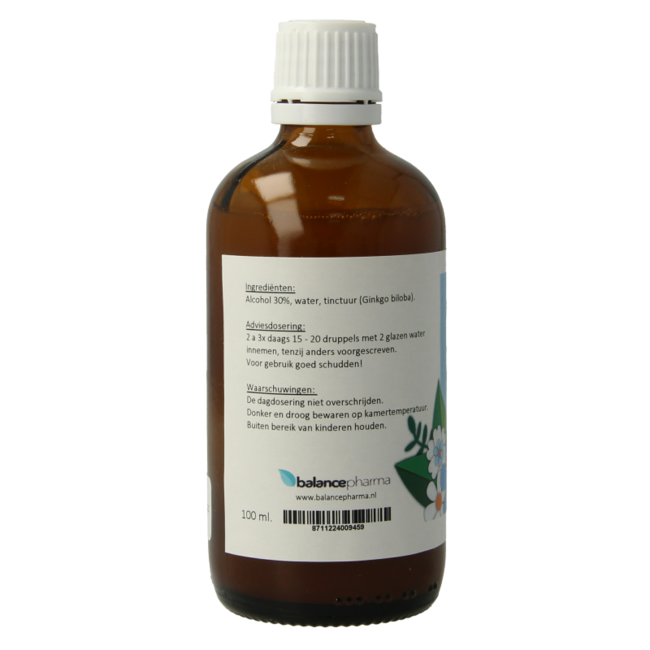 Balancepharma Ginkgo Biloba Tinktur 100 Milliliter