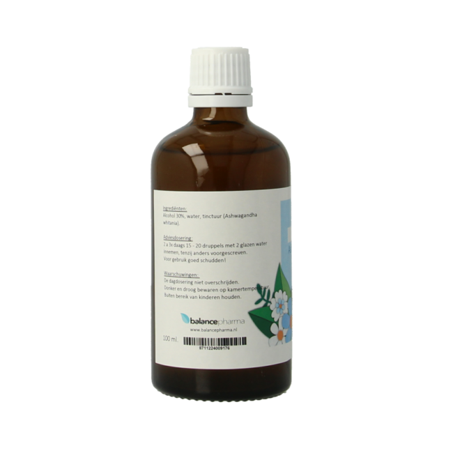 Balancepharma Ashwagandha withania tincturen 100 Milliliter