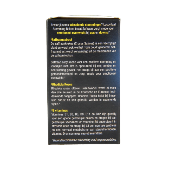 Lucovitaal Mood Balance 30 Capsules