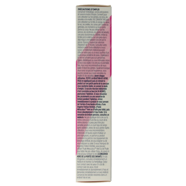 Veet Minima wax strips legs 40 pieces