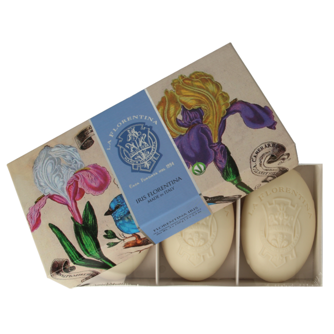 Savon La Florentina Iris, lot de 3