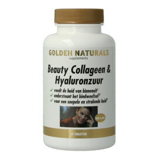Golden Naturals Golden Naturals Collagen & Hyaluronic Acid 60 Tablets