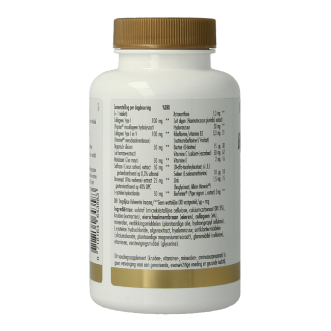 Golden Naturals Colágeno y ácido hialurónico 60 comprimidos