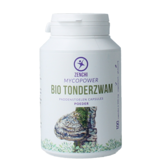 Mycopower Mycopower Tonderzwam bio 100 Capsules