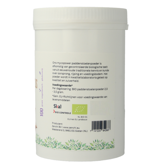 Mycopower Pleurotus polvere bio 100 Grammi