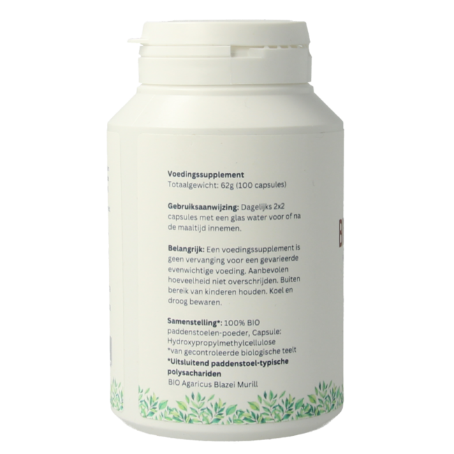 Mycopower Agaricus Blazei Organic 100 Capsules