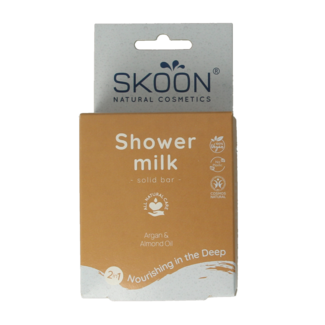 Skoon Leche de ducha sólida nutritiva en profundidad 2 en 1 90 Gramos
