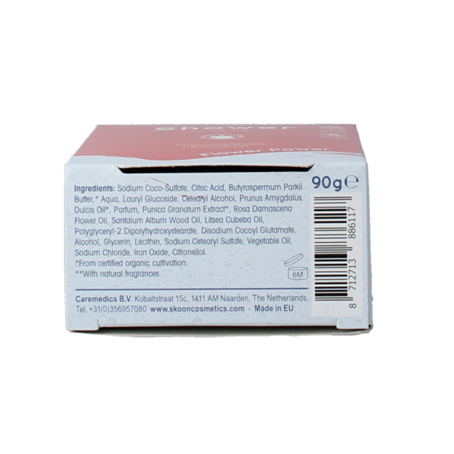 Pastilla de ducha sólida Flower Power 90 gramos