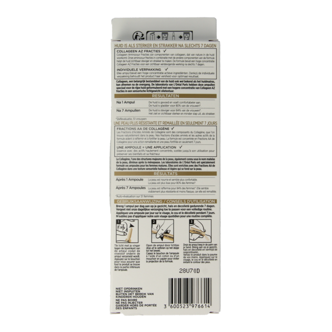 L'Oreal Paris Age Perfect ampoules 1300 µl 7 Pieces