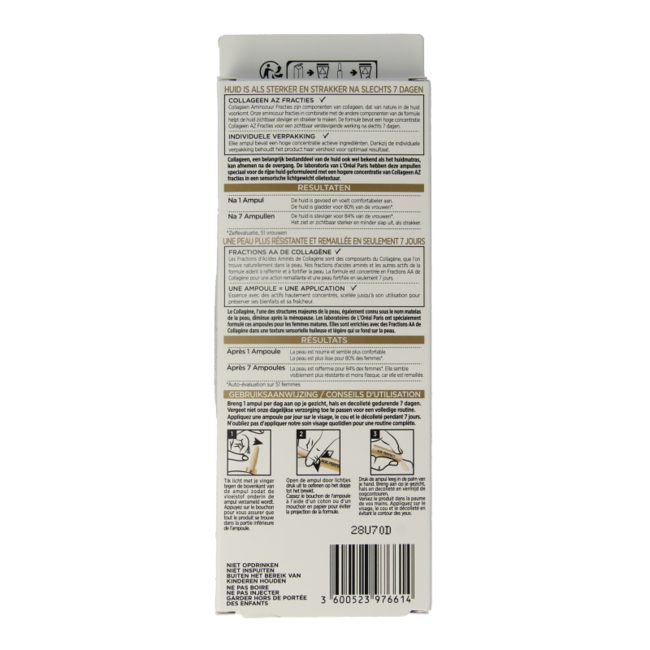 L'Oreal Paris Age Perfect ampoules 1.3ml 7 Pieces