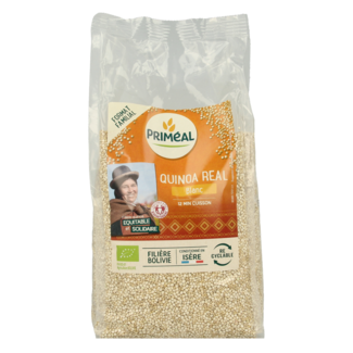 Primeal Primeal Real Organic White Quinoa 1 Kilogram