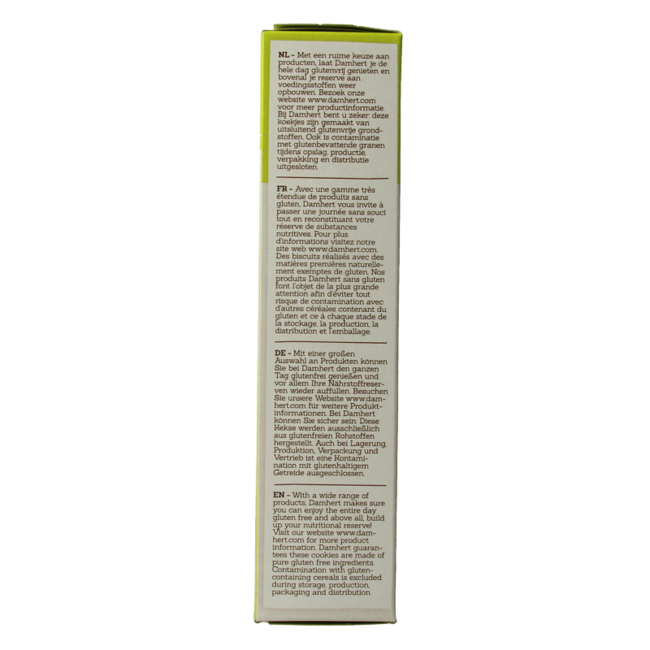 Damhert Biscuits à l'avoine et au chocolat sans gluten 165 g