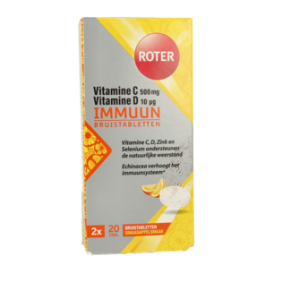 Roter Effervescent tablets immune 2x20 pieces 40 Effervescent tablets