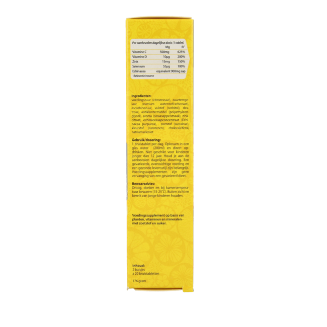 Comprimés effervescents immunité 2x20 pièces 40 Comprimés effervescents