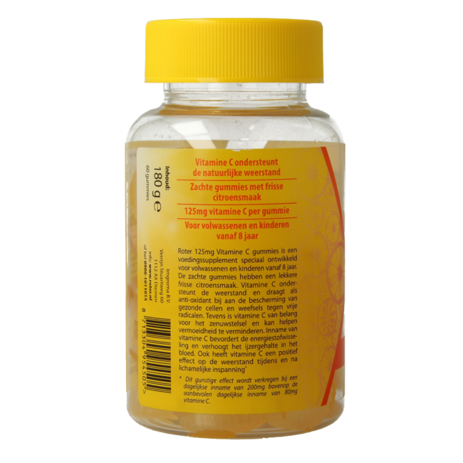 Roter Vitamine C 125 mg 60 pièces
