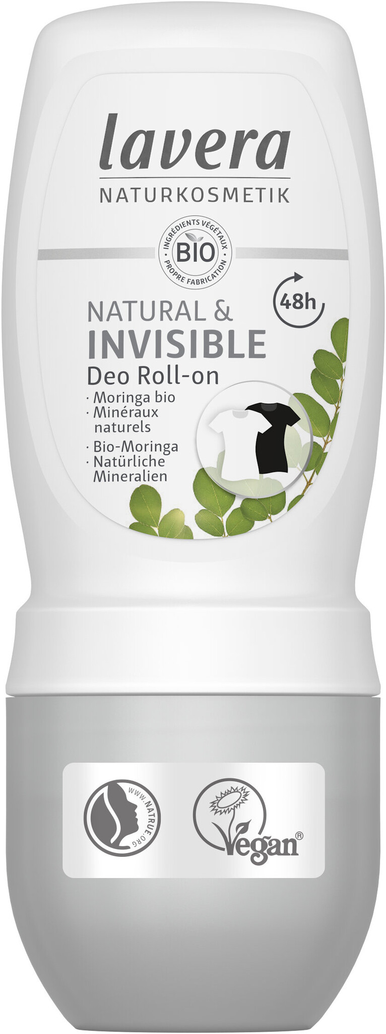 Lavera Desodorante roll-on natural & invisible bio 50 mililitros