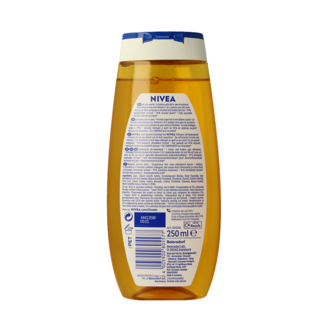 Nivea Douche love sunshine 250 mililitros