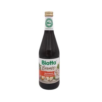 Biotta Zumo de verduras para la presión arterial Breuss bio 500 mililitros
