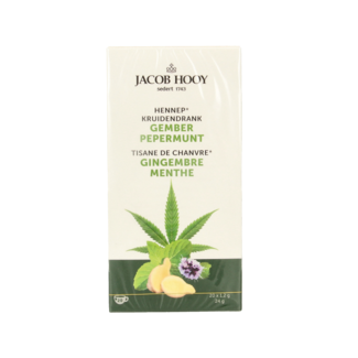 Jacob Hooy Té de cáñamo, jengibre y menta de Jacob Hooy 20 bolsitas