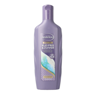 Andrelon Andrelon Shampoo clay fresh & pure 300 Millilitres