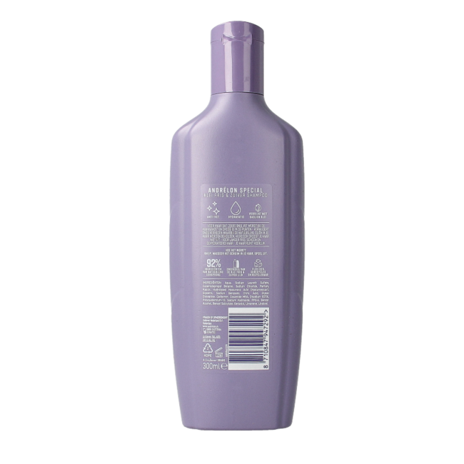 Champú Andrelon Arcilla Fresco y Puro 300 Mililitros