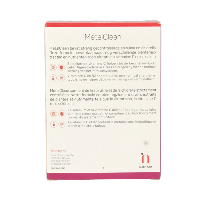 Nutrisan Metalclean 120 Kapseln