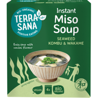 TerraSana Sopa de miso instantánea bio 40 gramos