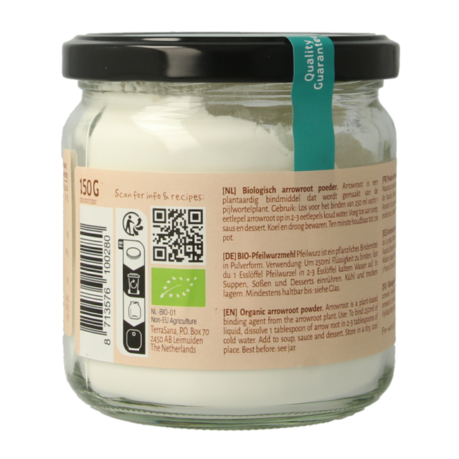 TerraSana Arrowroot bio 150 Gramm