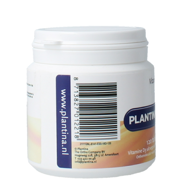 Plantina Vitamina D 400 UI 120 comprimidos