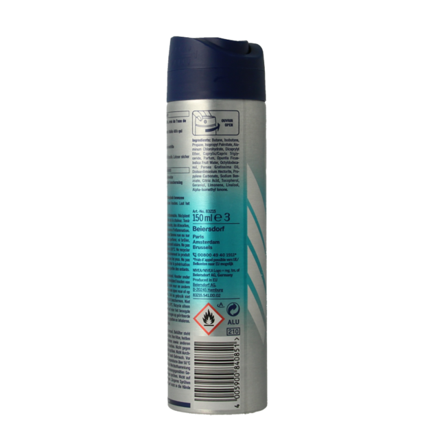 Nivea Men Fresh Kick Deodorant Spray 150 Millilitre
