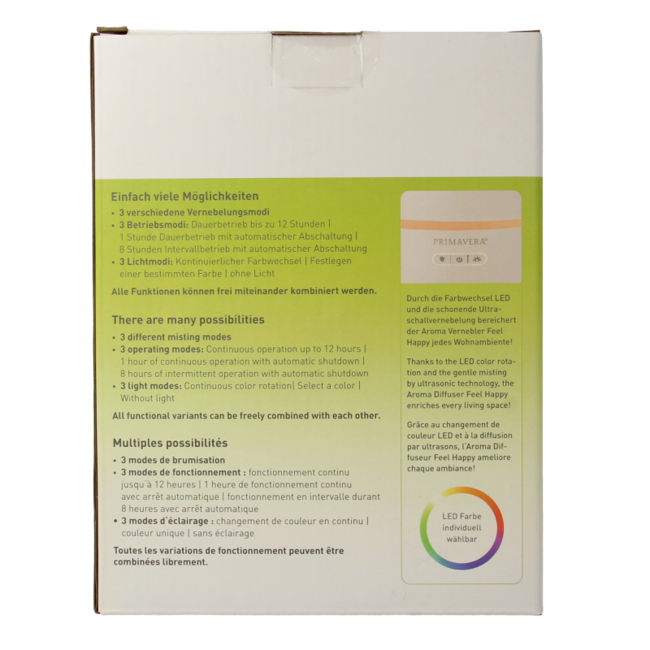 Primavera Aroma diffuser feel happy 1 Stuks