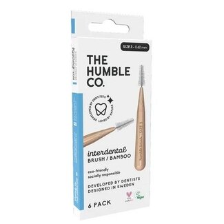 The Humble Co The Humble Co Cepillo interdental 0,60 mm azul 6 unidades