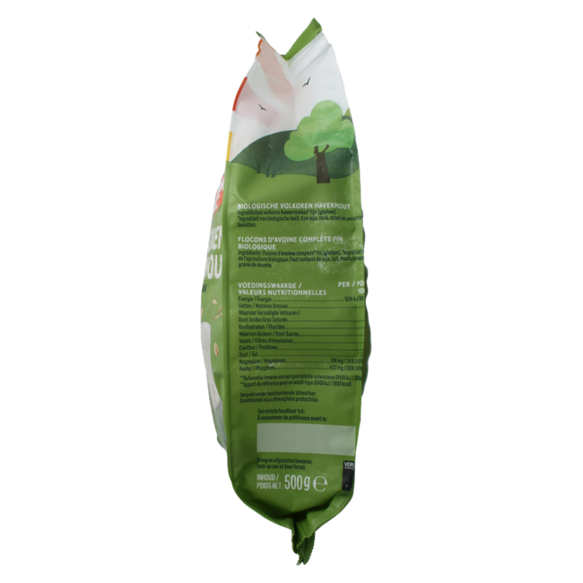 Organic whole grain oatmeal 300 Gram
