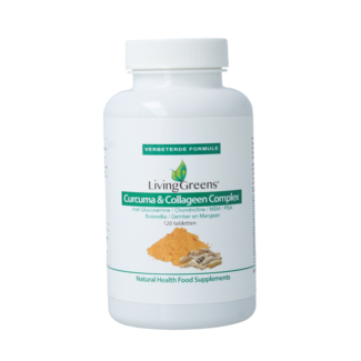 Livinggreens Livinggreens Turmeric & collagen complex 120 Tablets