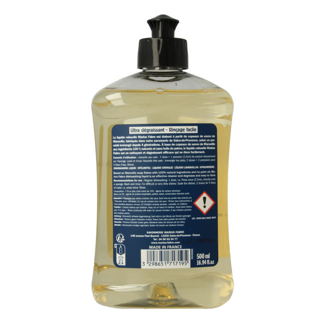 Marius Fabre Marseille washing-up liquid grapefruit 500ml