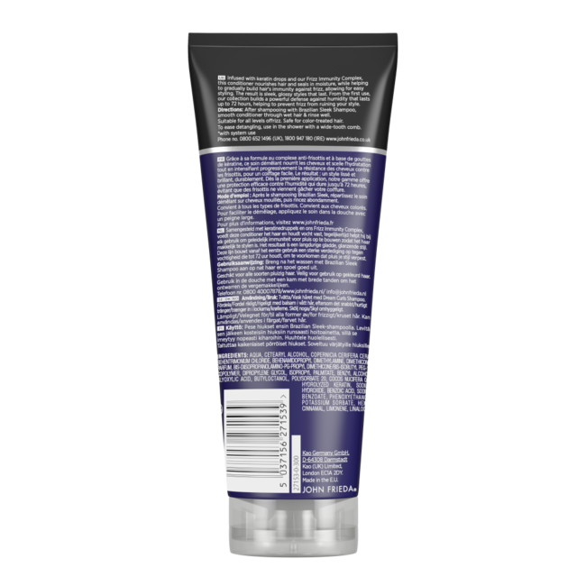 John Frieda Frizz Ease Conditioner Brazil 250 ml