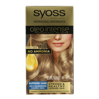 Syoss Syoss Color Oleo Intense 8-05 rubio beige tinte para el cabello 1 set