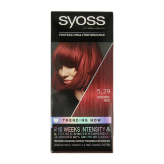 Syoss Syoss Color baseline 5-29 intensywna czerwień farba do włosów 1 Zestaw