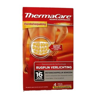 Thermacare Pack promotionnel de 4 patchs chauffants pour le dos