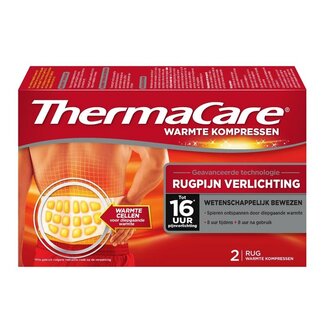 Thermacare Back pain relief heat wrap 2 pieces