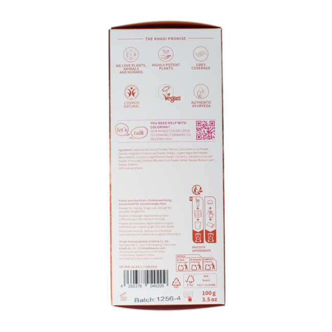 Farba do włosów miedziana 100 Gram