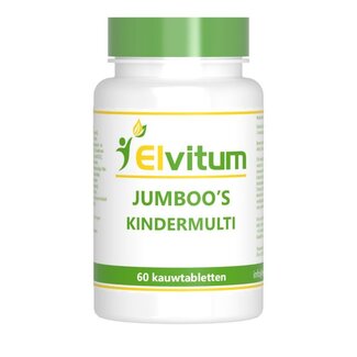 Elvitum Jumboos Kindermulti 60 Kautabletten