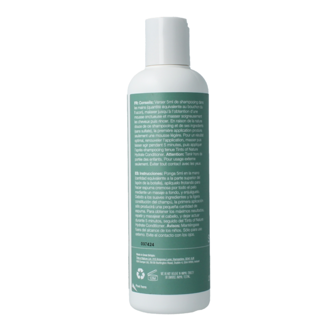 Shampoo sulfate free 250 Millilitres