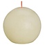 Bolsius Rustiek Kugelkerze Shine 76 Soft Pearl 1 Stück