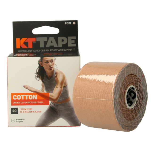 KT Tape Original precortado 5 metros beige 20 unidades