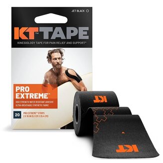KT Tape KT Tape Pro Extreme prédécoupé 5 mètres noir 20 pièces