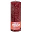 Bolsius rustic pillar candle Shine 190/68 Velvet Red 1 piece