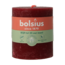 Bolsius Rustik-Stumpenkerze shine 80/68 Velvet Red 1 Stück
