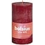 Bolsius Vela rústica shine 100/50 velvet red 1 unidad